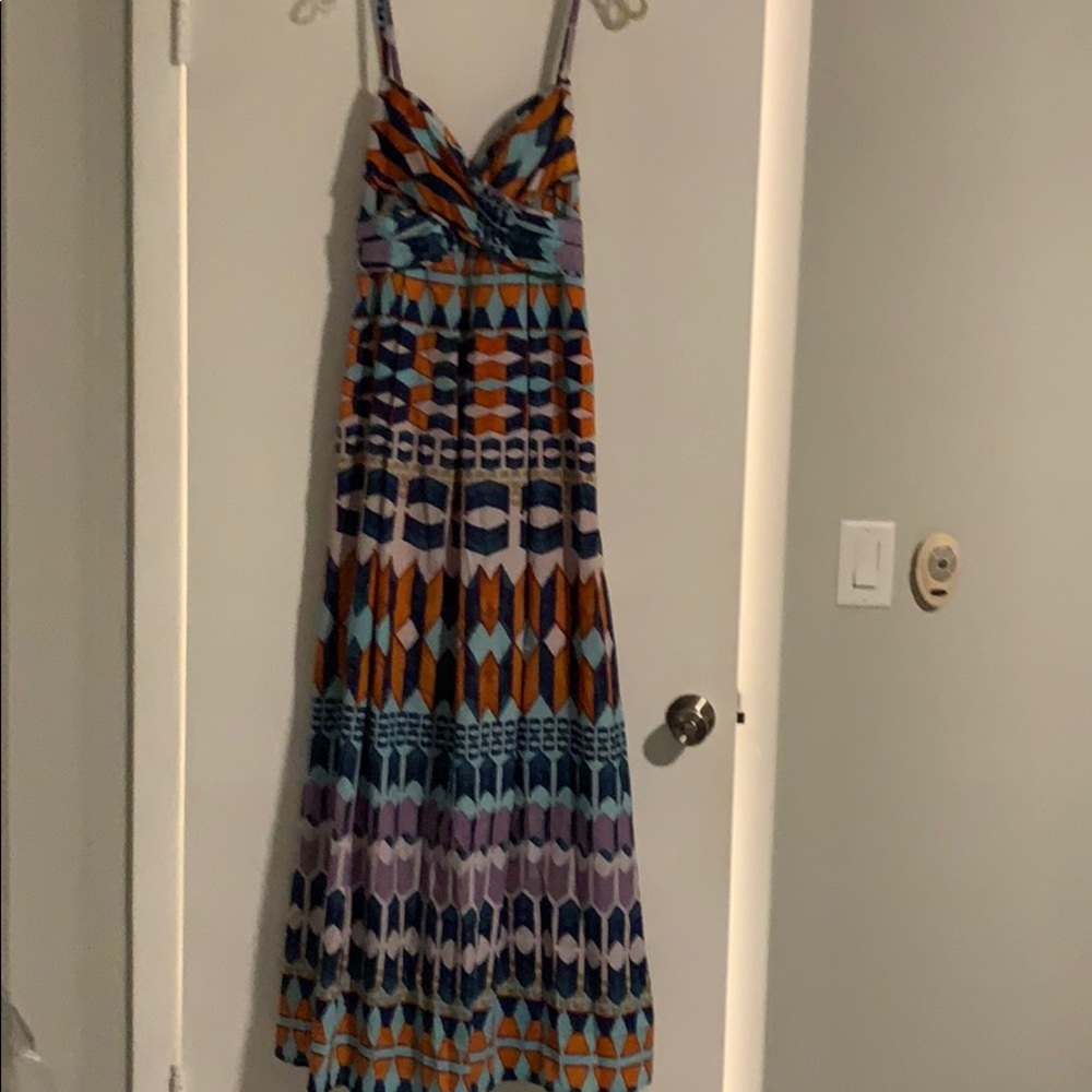 Jessica Simpson EUC Multicolored Maxi Dress